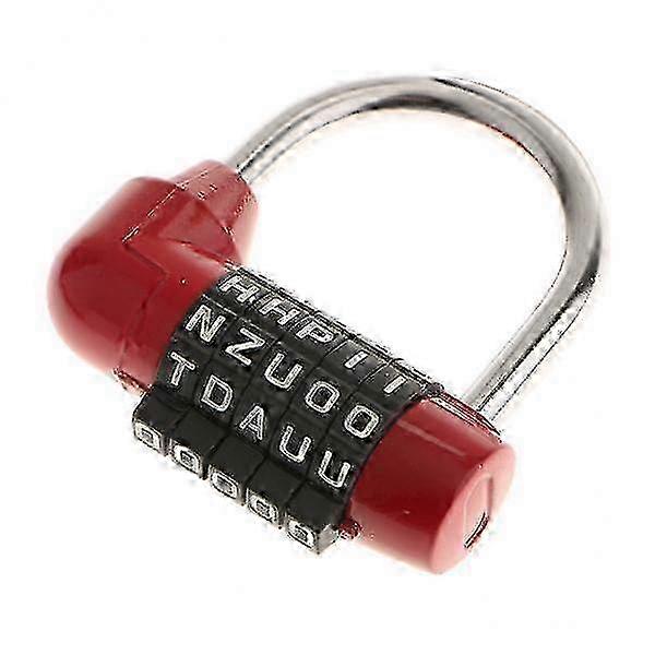 2 Dial Combination Letters Lock Padlock Suitcase Luggage Pad Lock