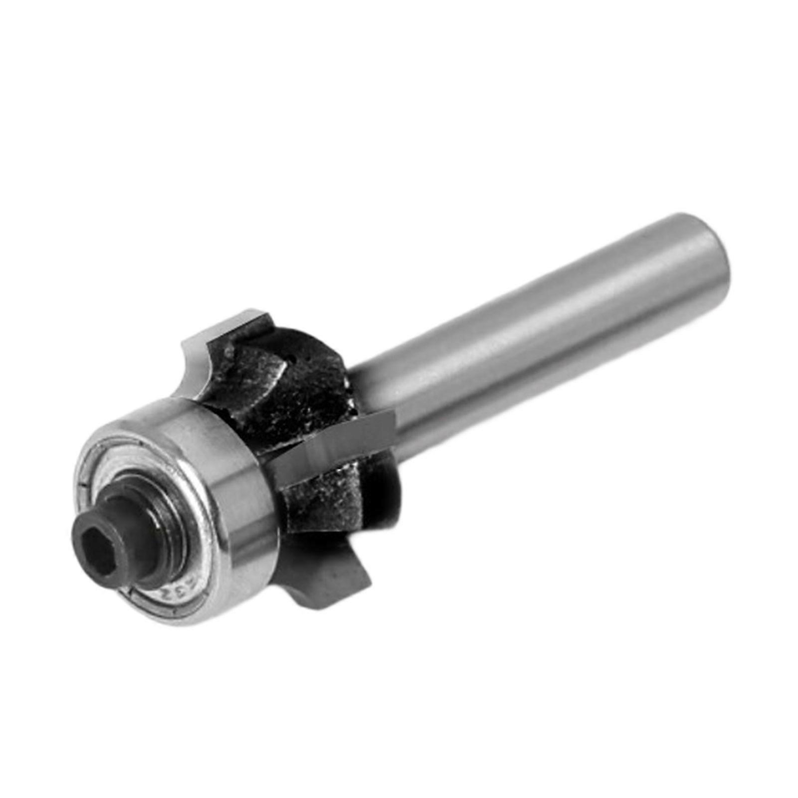 Industrial 4Edges Wood Milling Tool Router Bit With AntiCorrosion Coating Suitable For Commercial Carpentry Work Multicolor