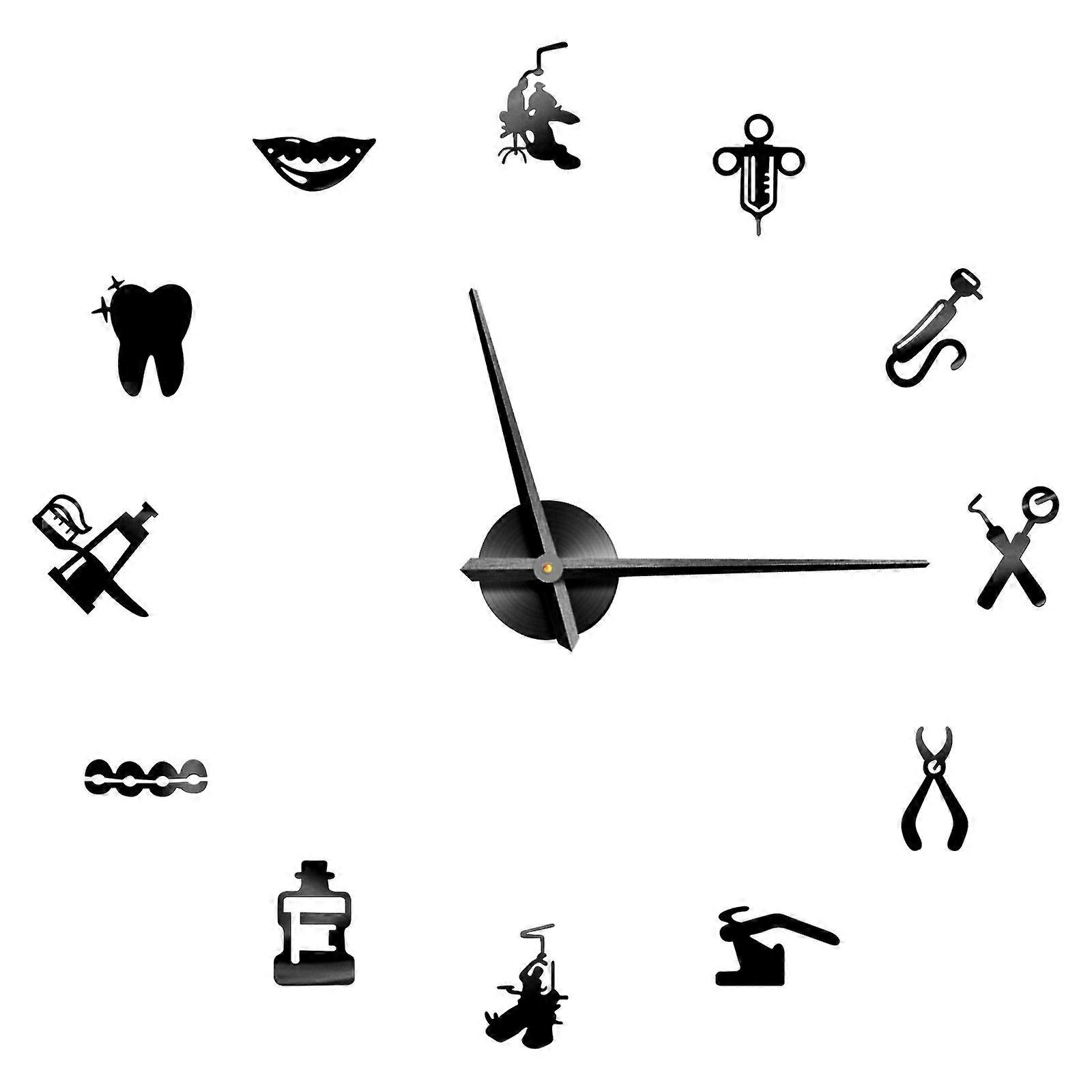 Modern Acrylic Wall Clock for Showing Time DIY Wall Clock