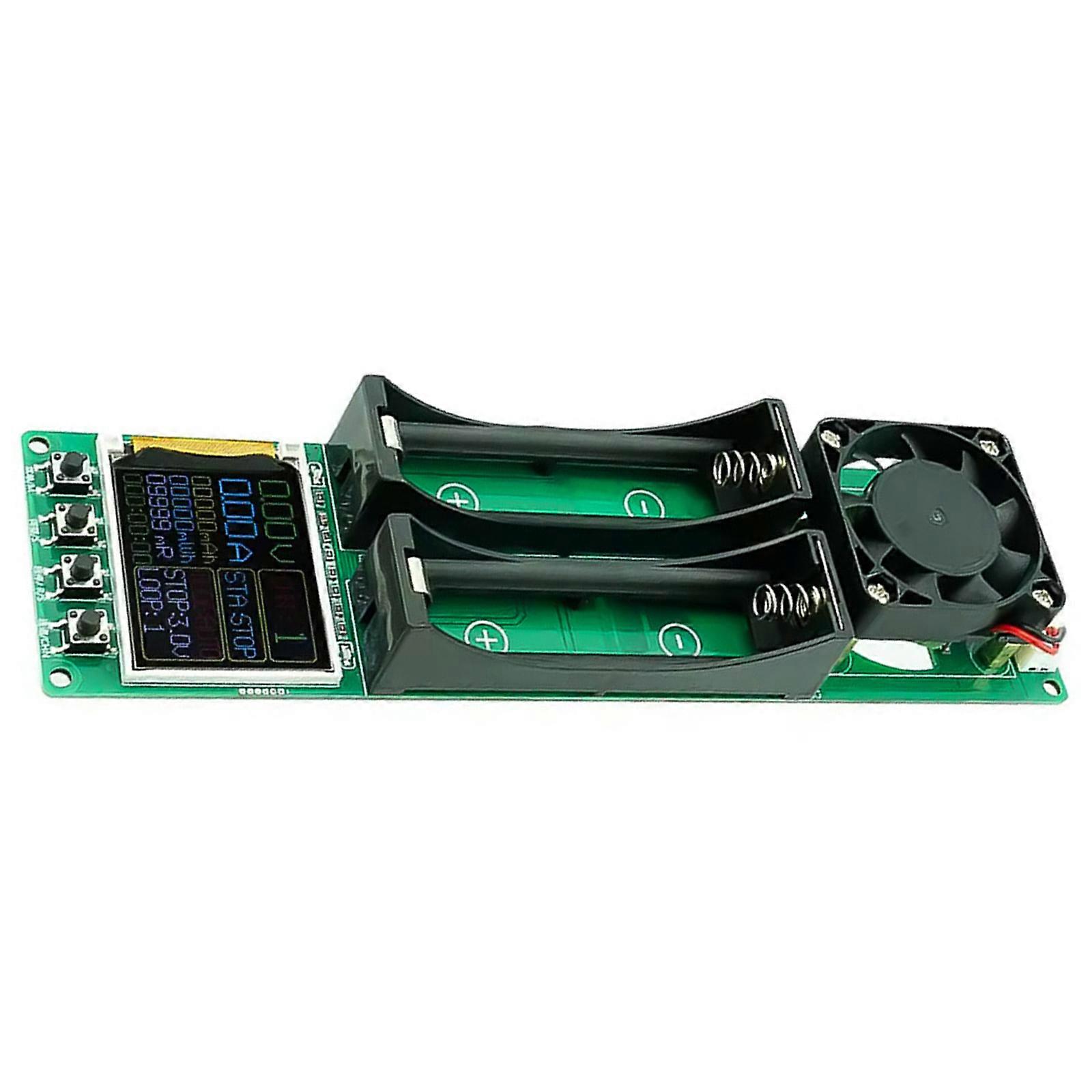 Two Channel Battery Capacity Internal Resistance Analysis With Auto Stop Charging 1A Maximumly Current 4.2V Full Charge Compact Design For Flat Cell