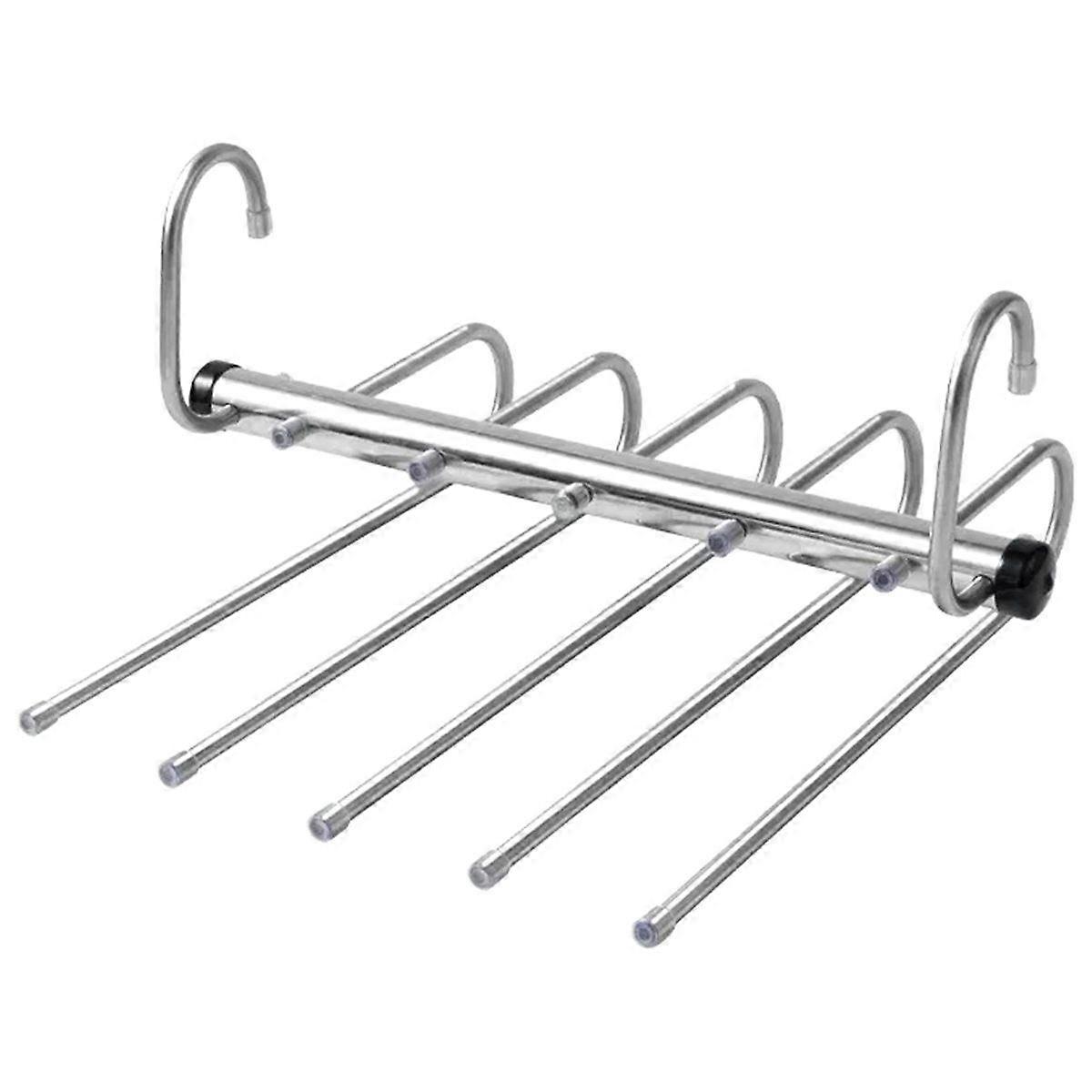 Folding Magic Pants Hangers Stainless