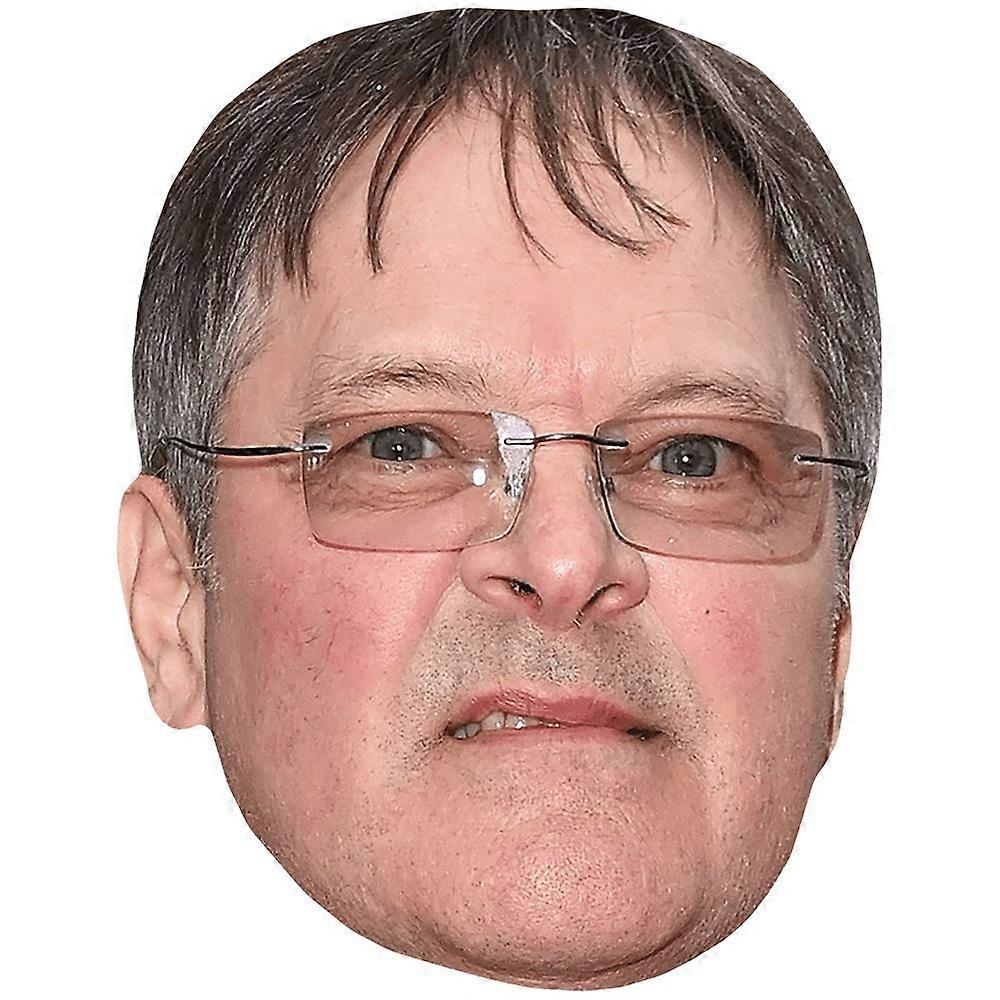 Mark Heap (Glasses) Big Head. Larger than life mask.