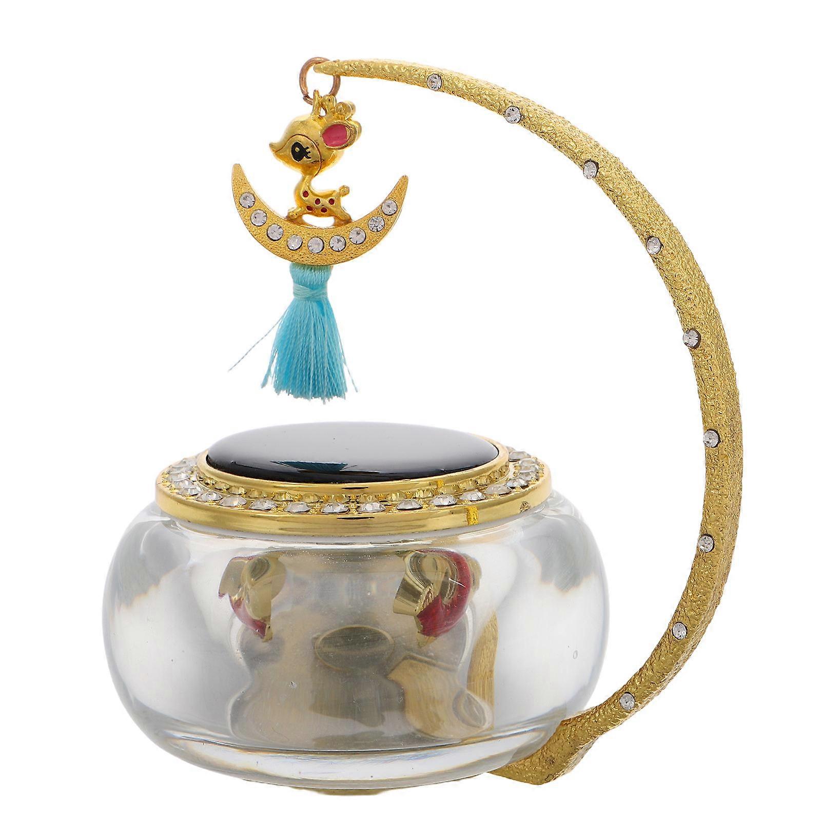 Rotating Car Diffuser Solar Powered Fragrance For Car Interior Decoration Multi Color 1Pack