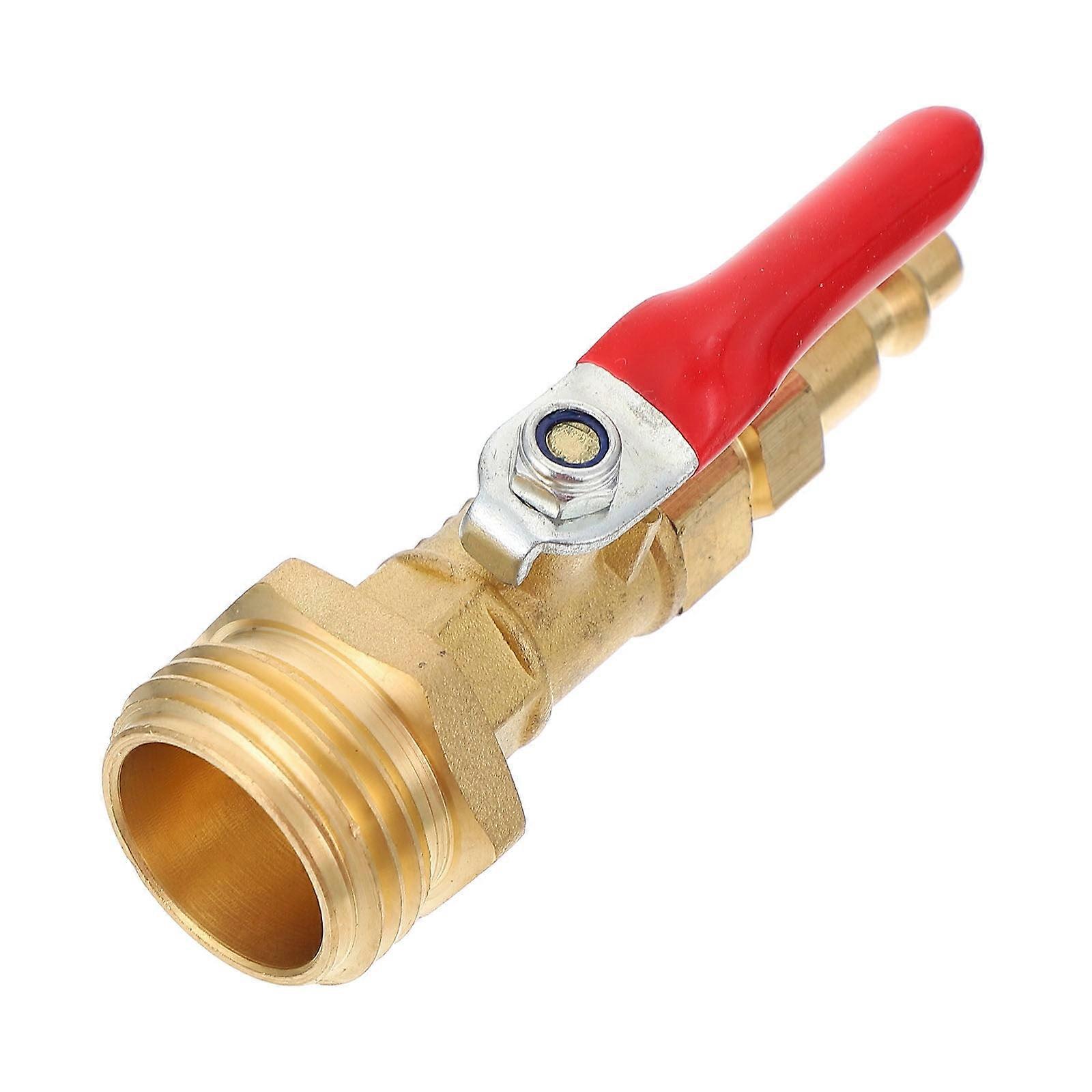 2 PCS Brass Winterizing Quick Fitting Antifreeze Joint Sprinkle Water Pipeline
