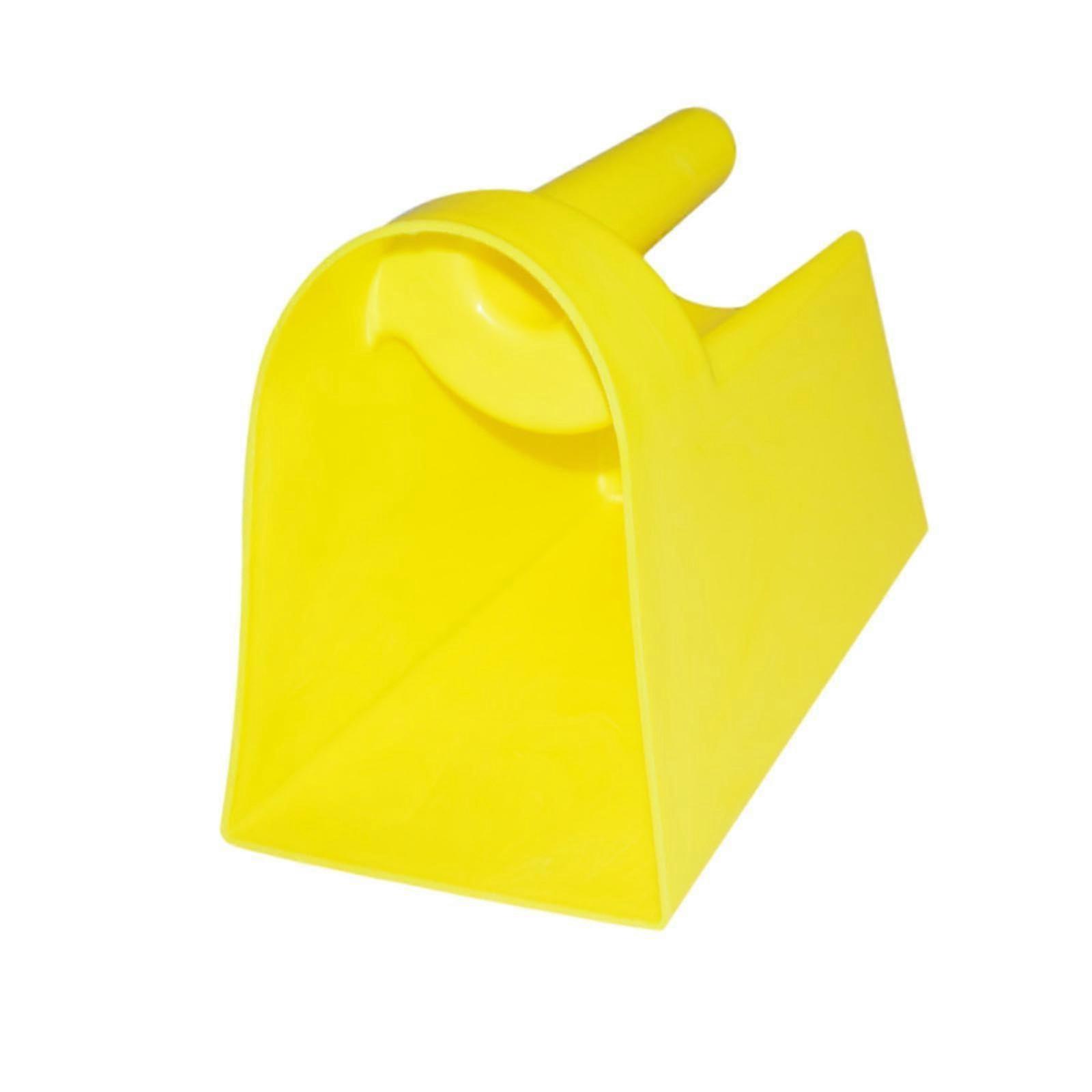 Heavy Duty Animal Feed Scoop with SpillResistant Design, Stackable Grain Scoop for Farm and Barn