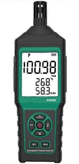 Digital Barometer Weather Station with Temperature Humidity Monitor and RealTime Data Logging
