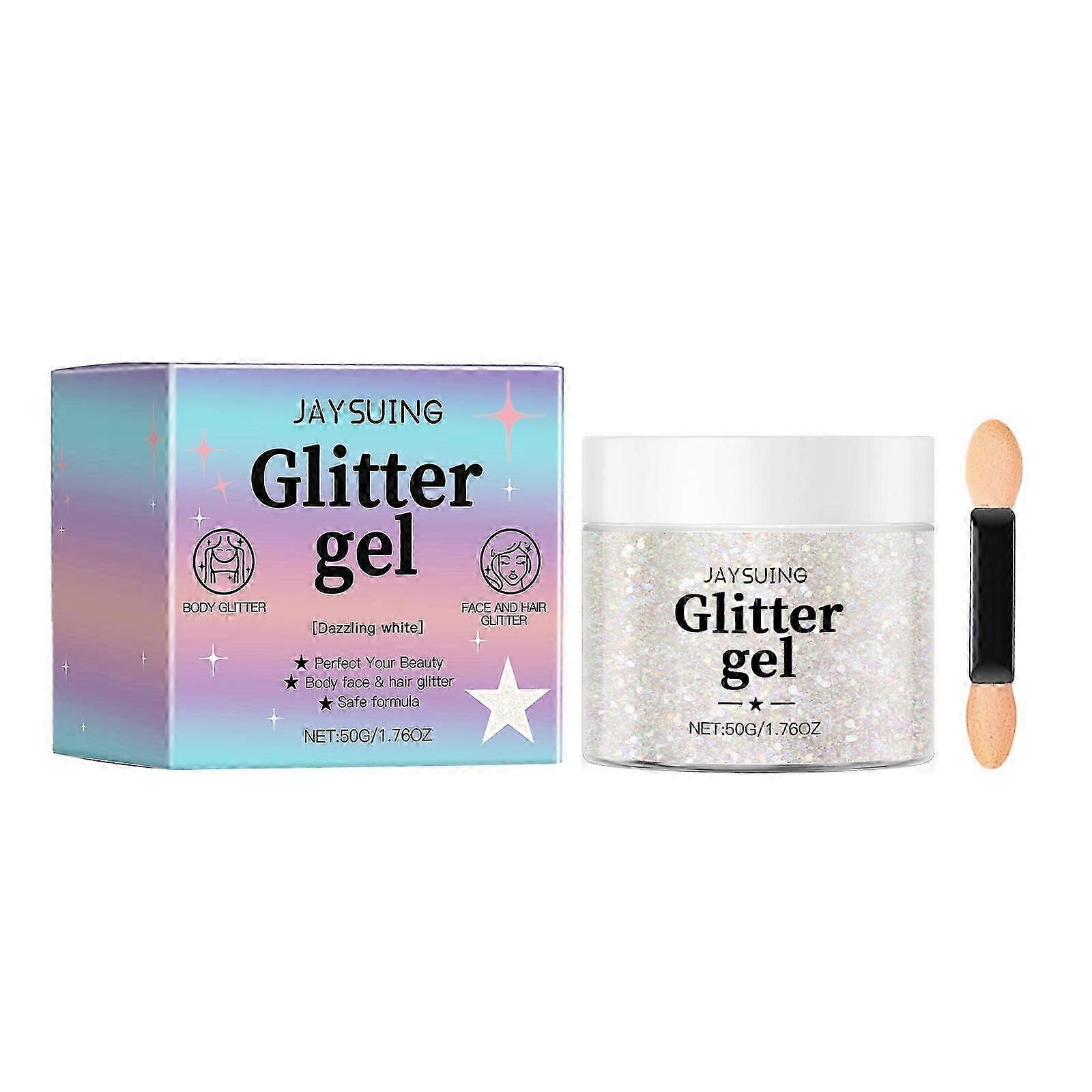 glitter gel contains mica, polyvinyl alcohol