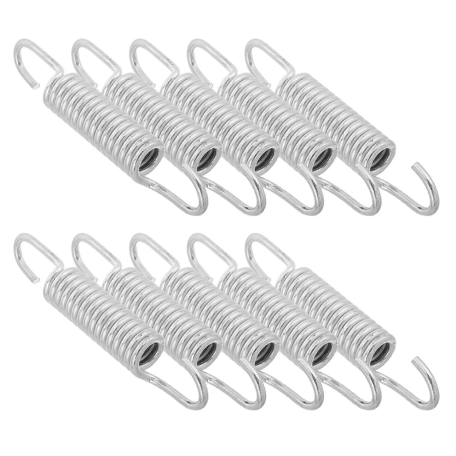 Electric Scooter Kickstand Spring for Durable Use 10Pcs Metal Silver