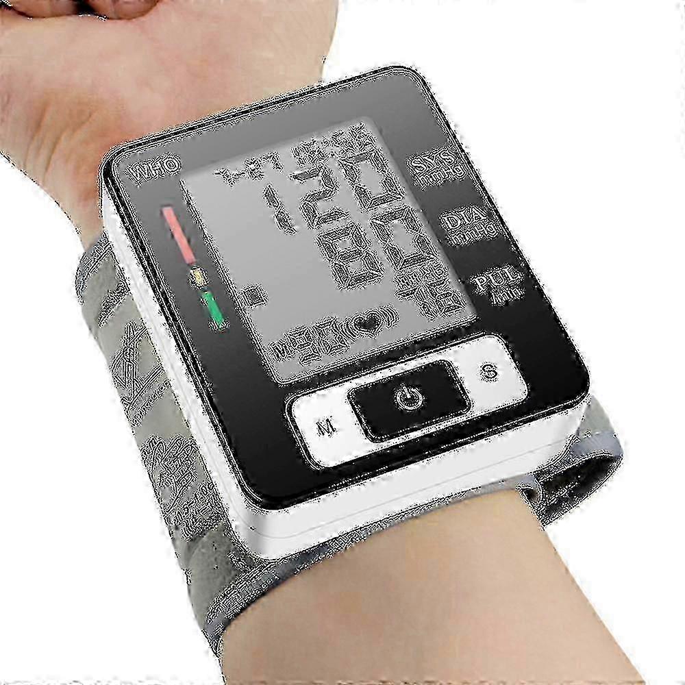 Voice-Guided Wrist Blood Pressure Monitor  90-Reading Memory Who-Validated Accuracy (Includes Aaa Batteries)_1
