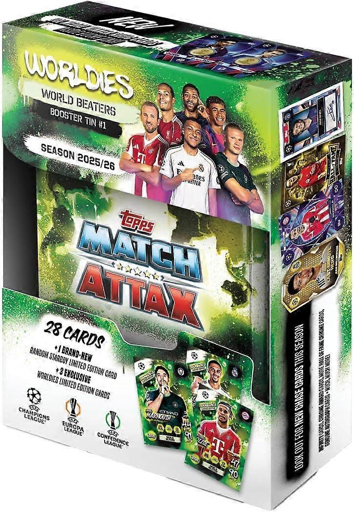 UCC Match Attax 2025/26 Booster Tins Card Game