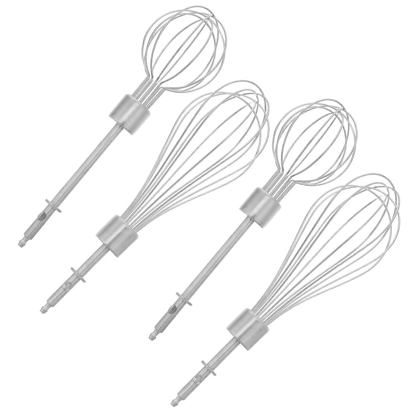 Replacement Beaters for Hand Mixer 4Pcs Stainless Steel Whisk Attachments