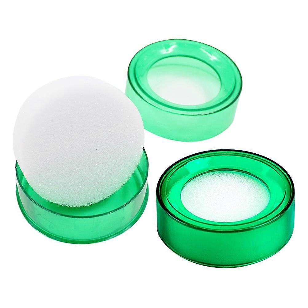 Finger Wet Sponge for Office Use Counting Money 2Pcs Plastic Sponge