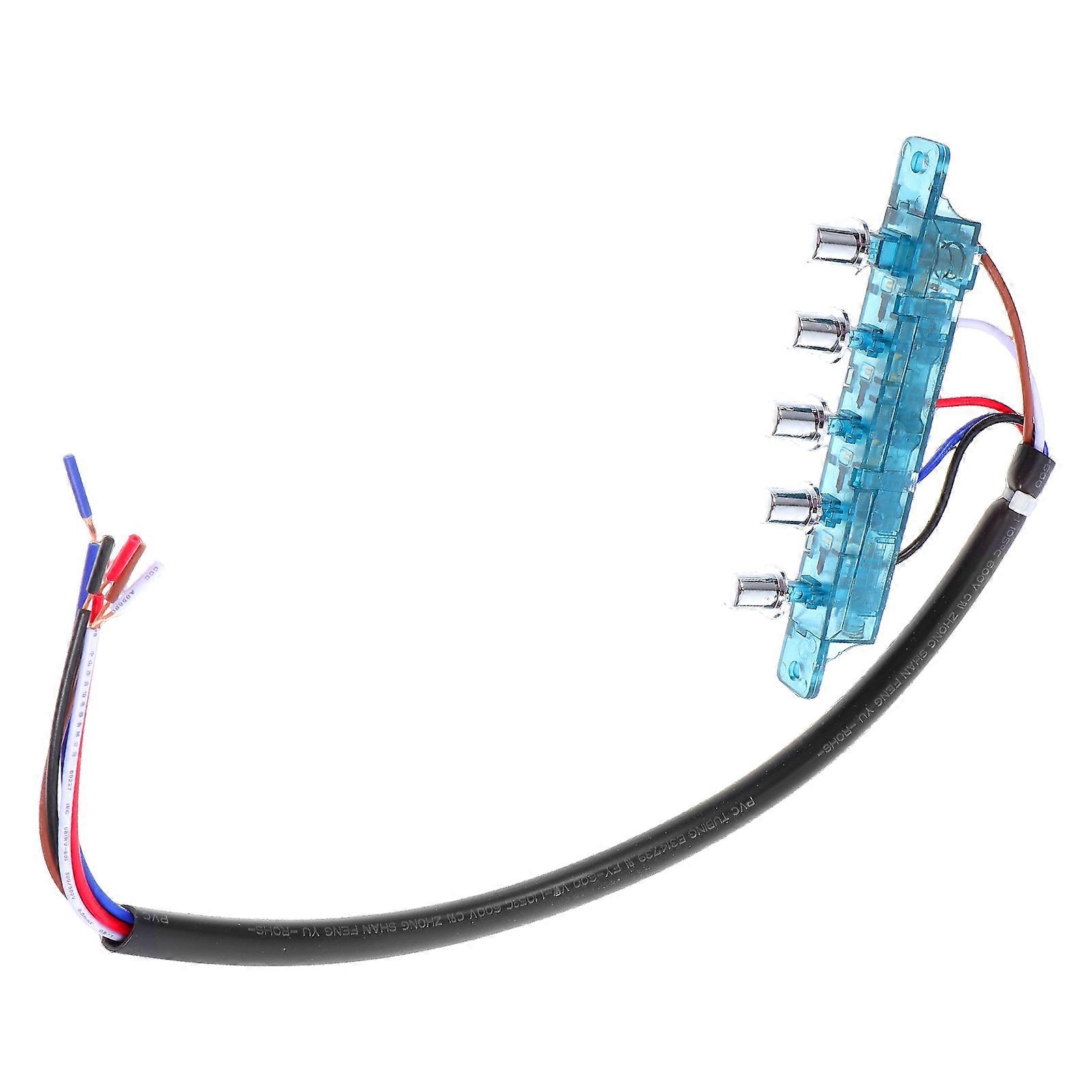 Range Hood Switch Replacement 5-Button Control Board for Various Brands