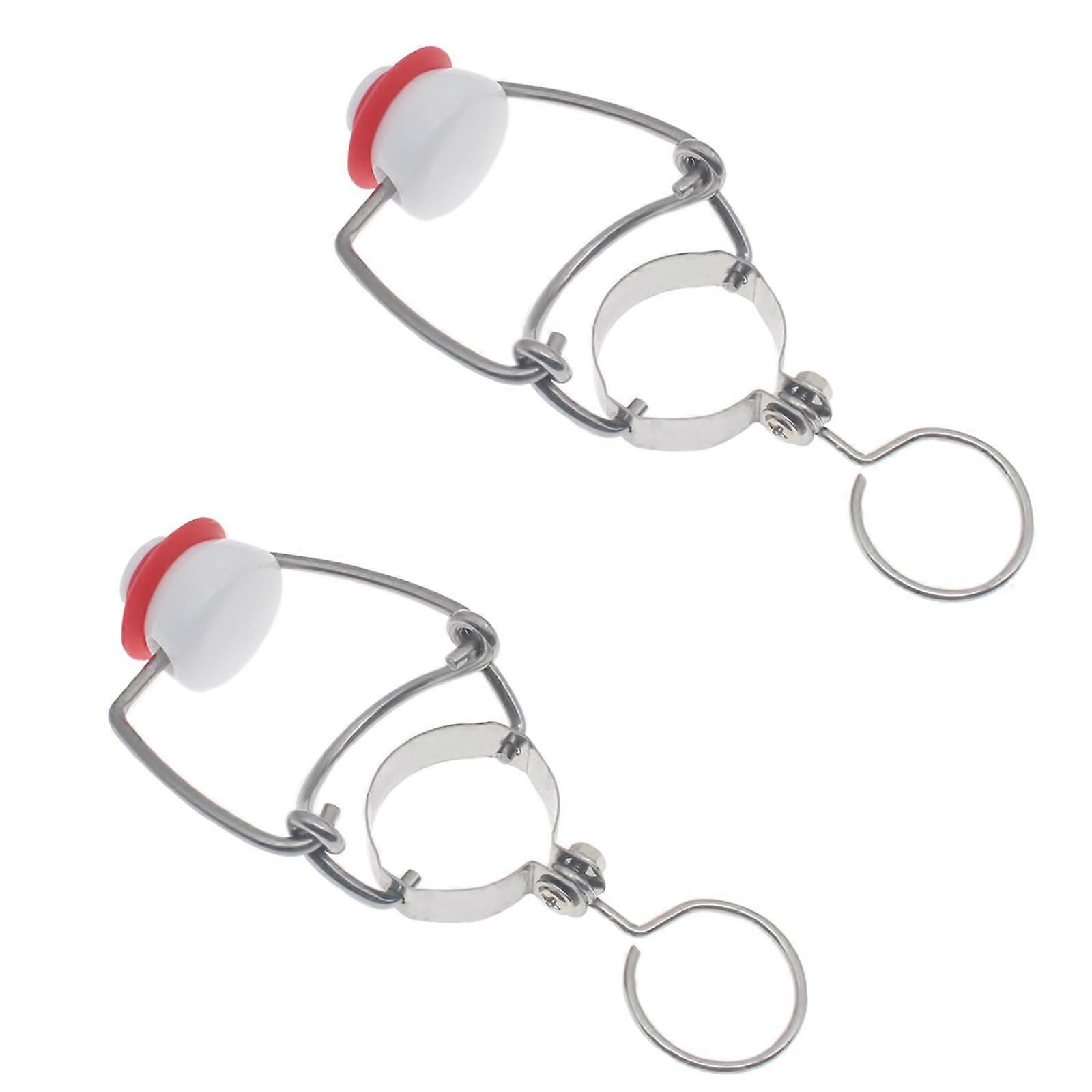 2pcs Swing  Bottle Caps Leakproof Airtight Seal with Silicone Gaskets for Home Brewing