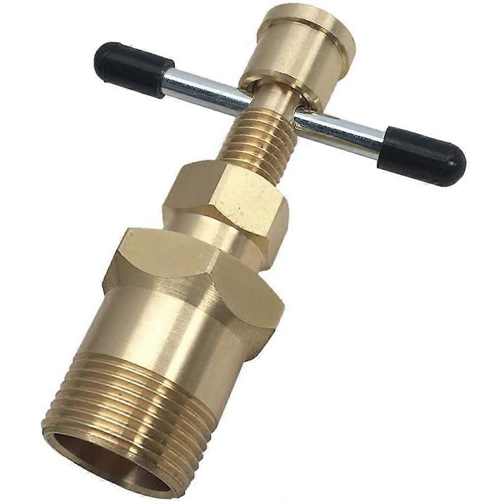 Olive Puller Tool for 15mm 22mm Copper Pipes, Solid Brass Fitting Remover for Plumbing Jobs