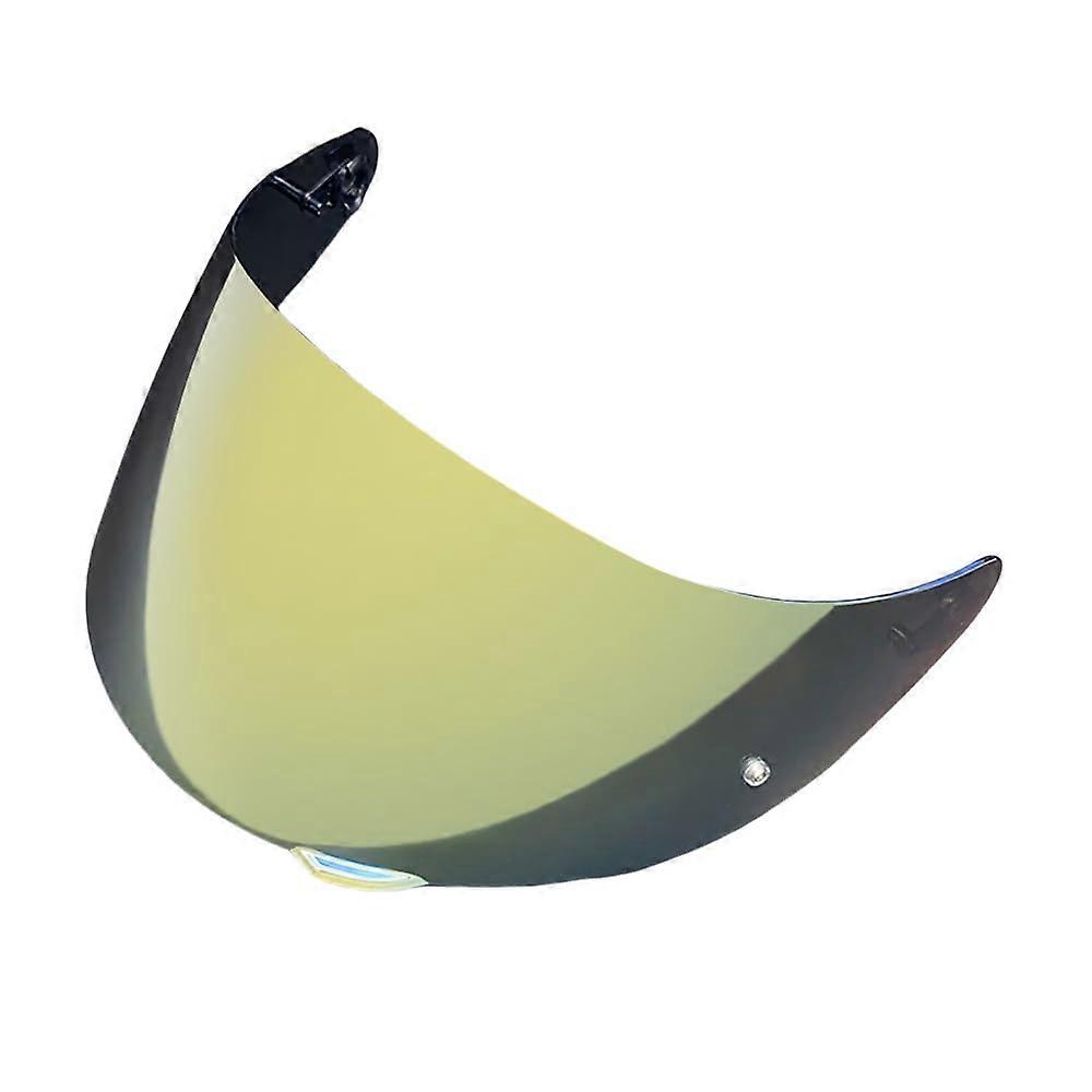 Motorcycle Helmet Visor Gold UVProtected Shield Daytime Riding for AGV K1 K1S K3SV K5 K5S
