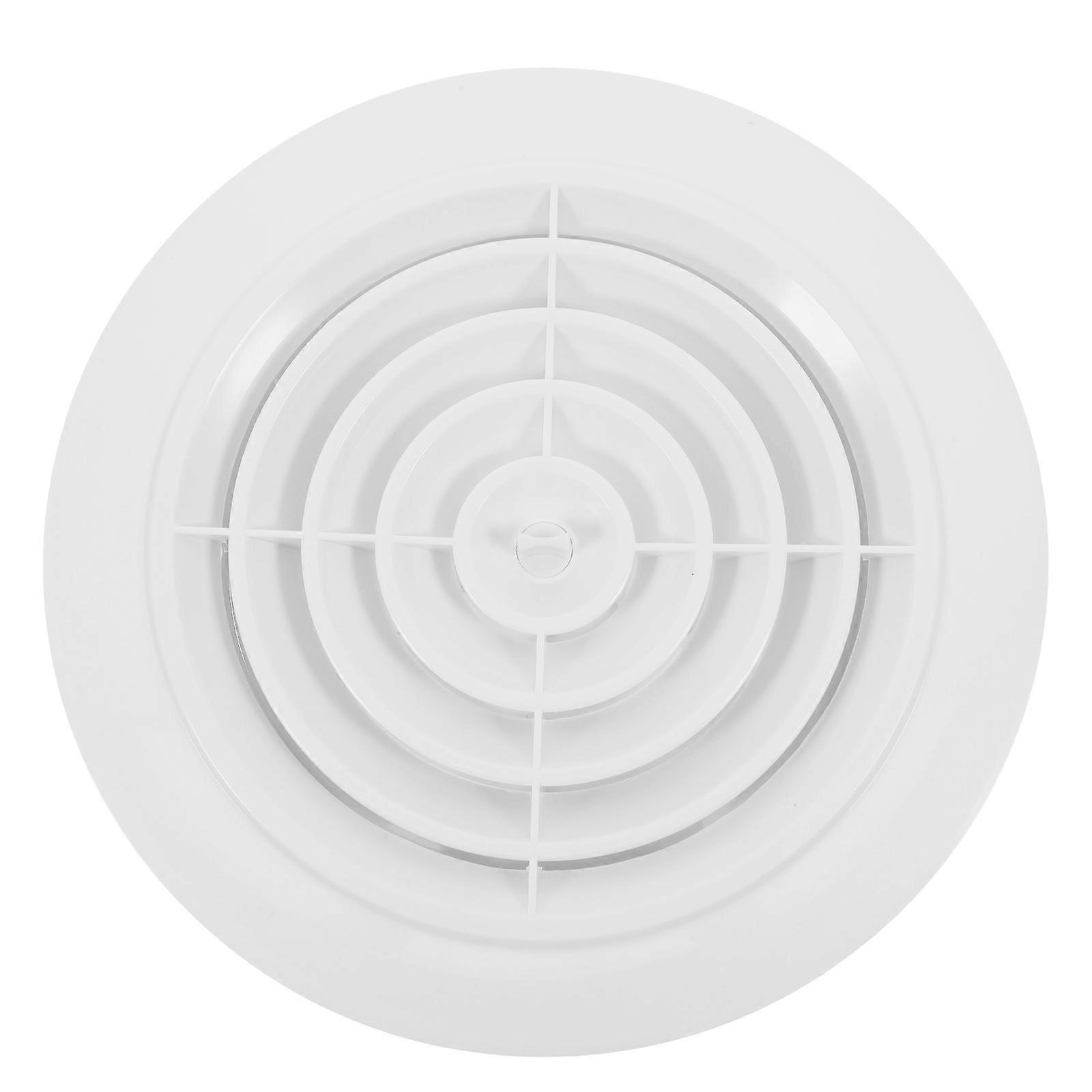 Adjustable ABS Air Vent Cover Round Ceiling Vent for Indoor Airflow