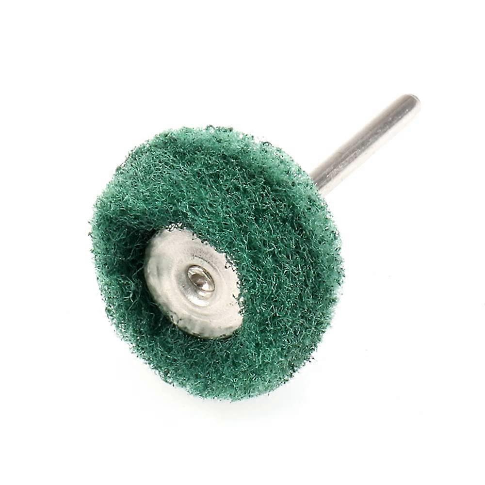 100PCS Nylon Abrasive Buffing Wheels Scouring Pad Brush Set for Rust Removal and Polishing