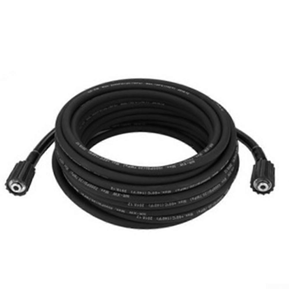 8m  Pressure Washer Hose 5800 PSI Durable Rubber Cold Water Replacement