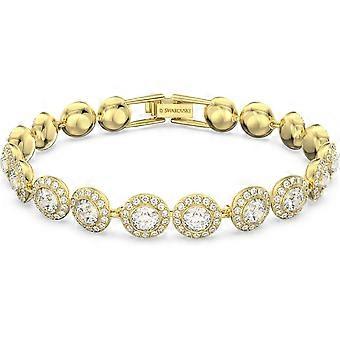 Pulsera de tenis Una Angelic Crystal Serie Oro