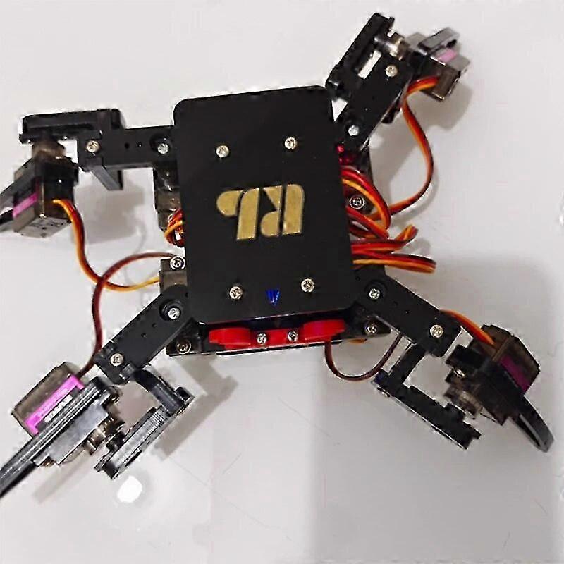 26-27 STEM Programming Intelligent Robot Kit Replacement DIY Electronic Kit Assembly Spider Robot APP Remote Control Robot Full Set