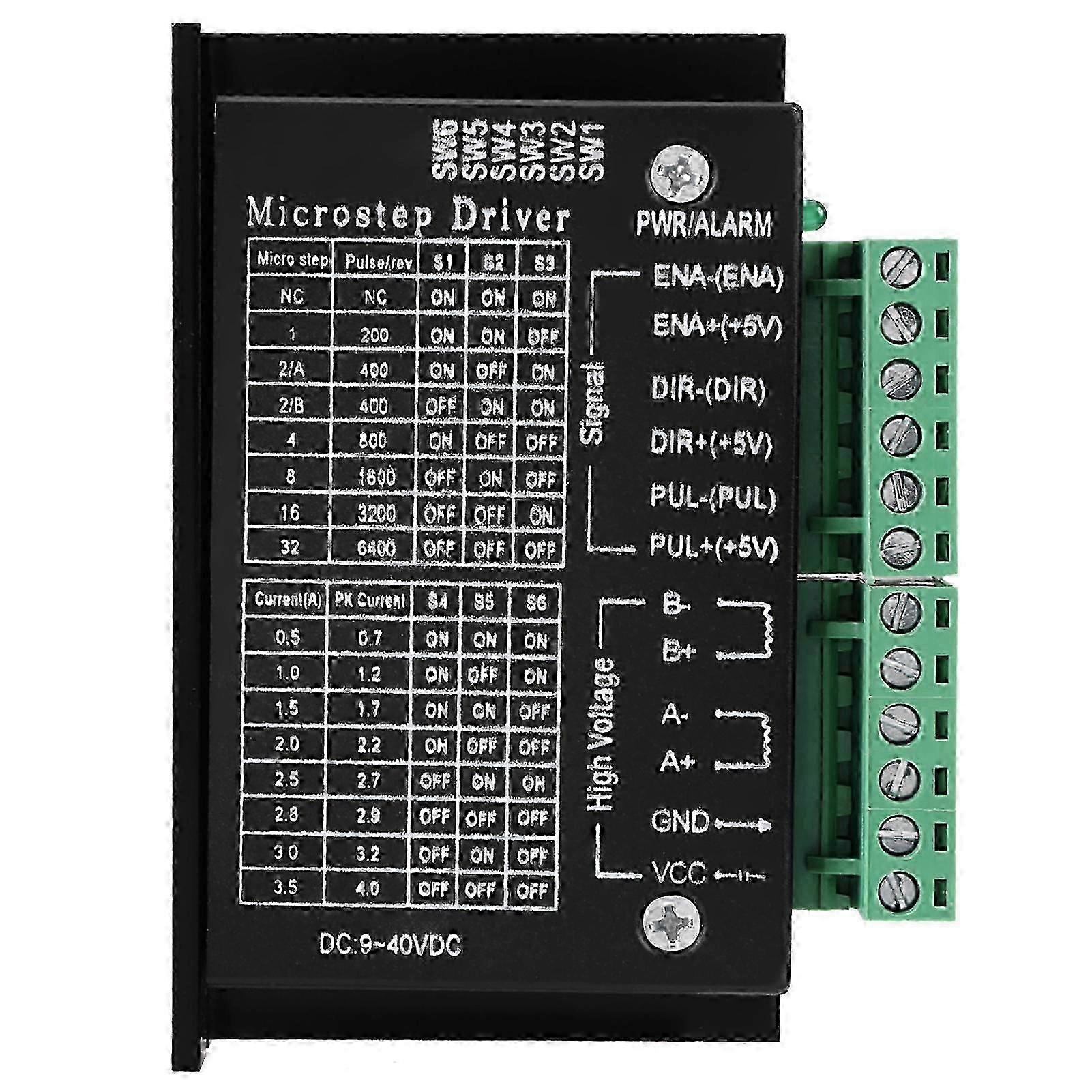 2026 DC 9-40V 160W Stepper Motor Driver Step Controller Module Board, 1pc, 32 Microstep