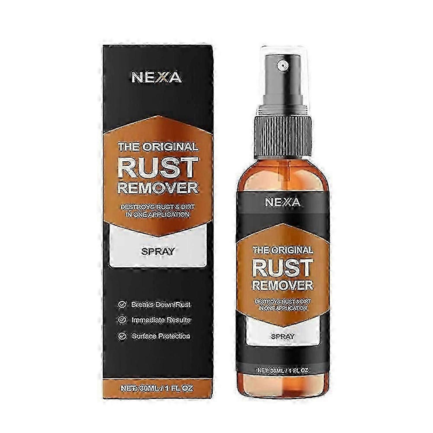NEXA Rust Remover Spray Fast-Acting Multi-Surface Cleaner | Removes Rust, 50mL 1pc