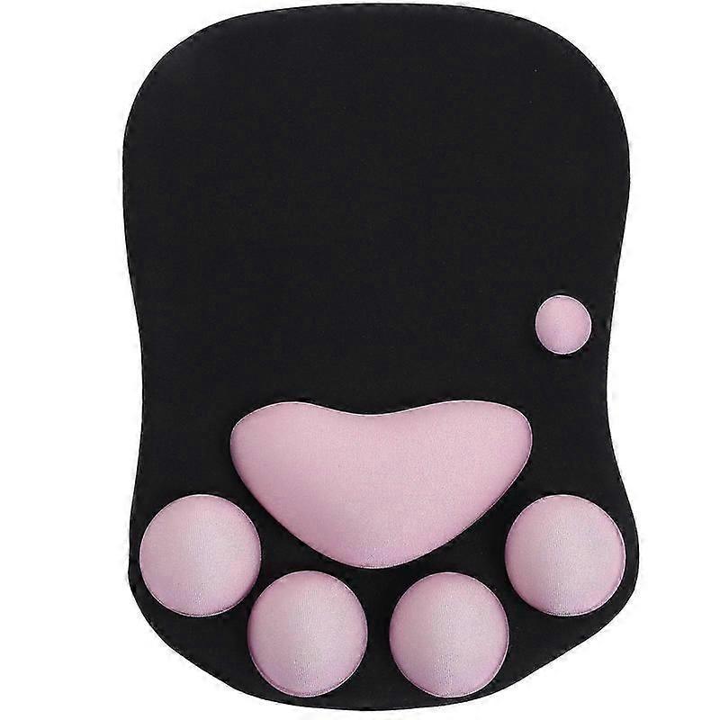 ergonomic mouse pad with wrist support for pc