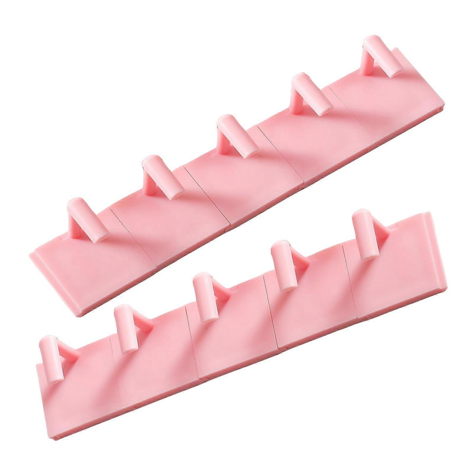 Nail Art Practice Stand with Stable Platform for False Nail Display and Reusable Training Holder