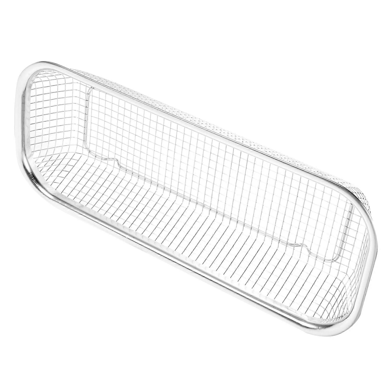 Stainless Steel Sink Strainer Basket for Kitchen Utensils, Fast Draining, Durable Multiuse Design