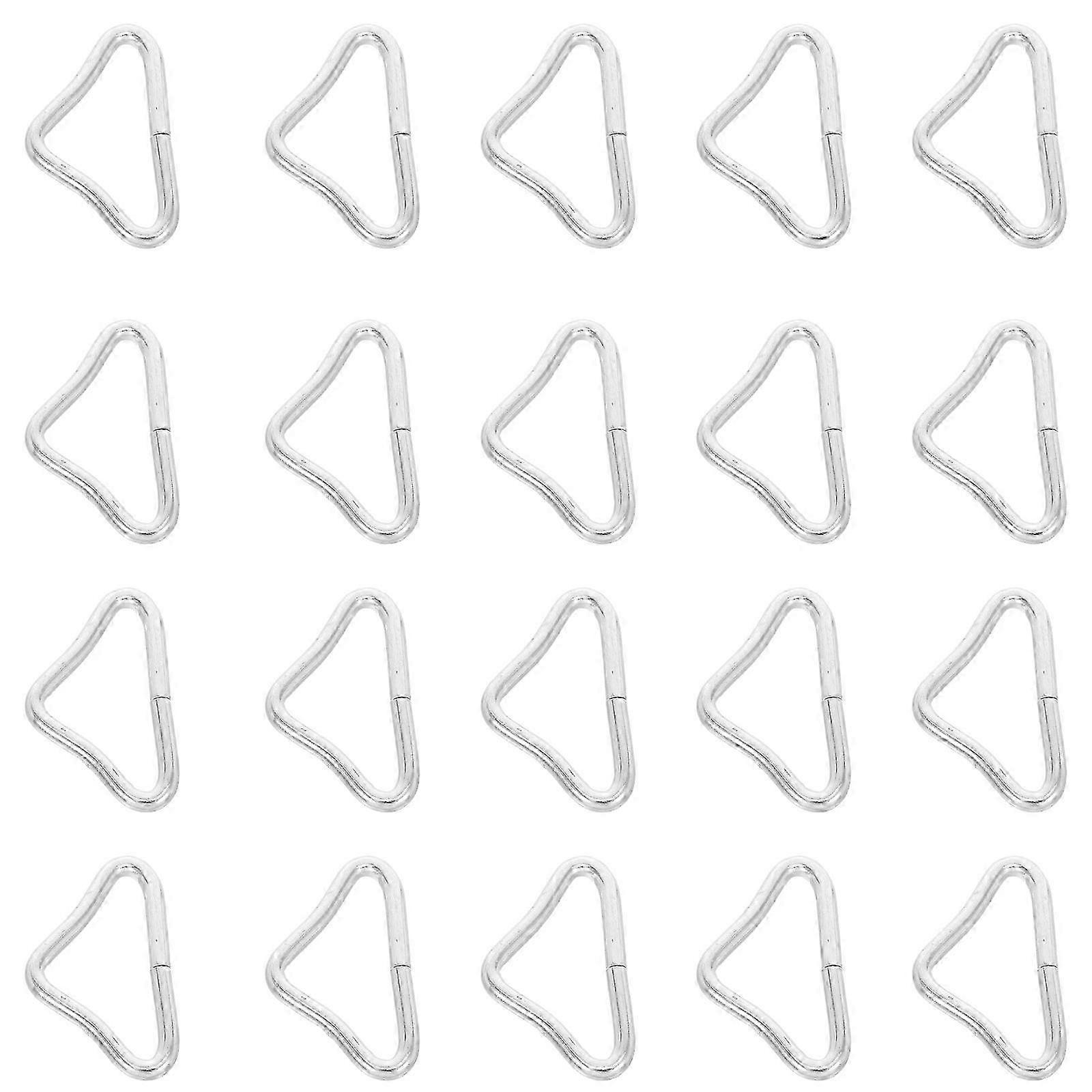 Portable Trampoline Buckles Trampoline Rings for Replacement 60Pcs
