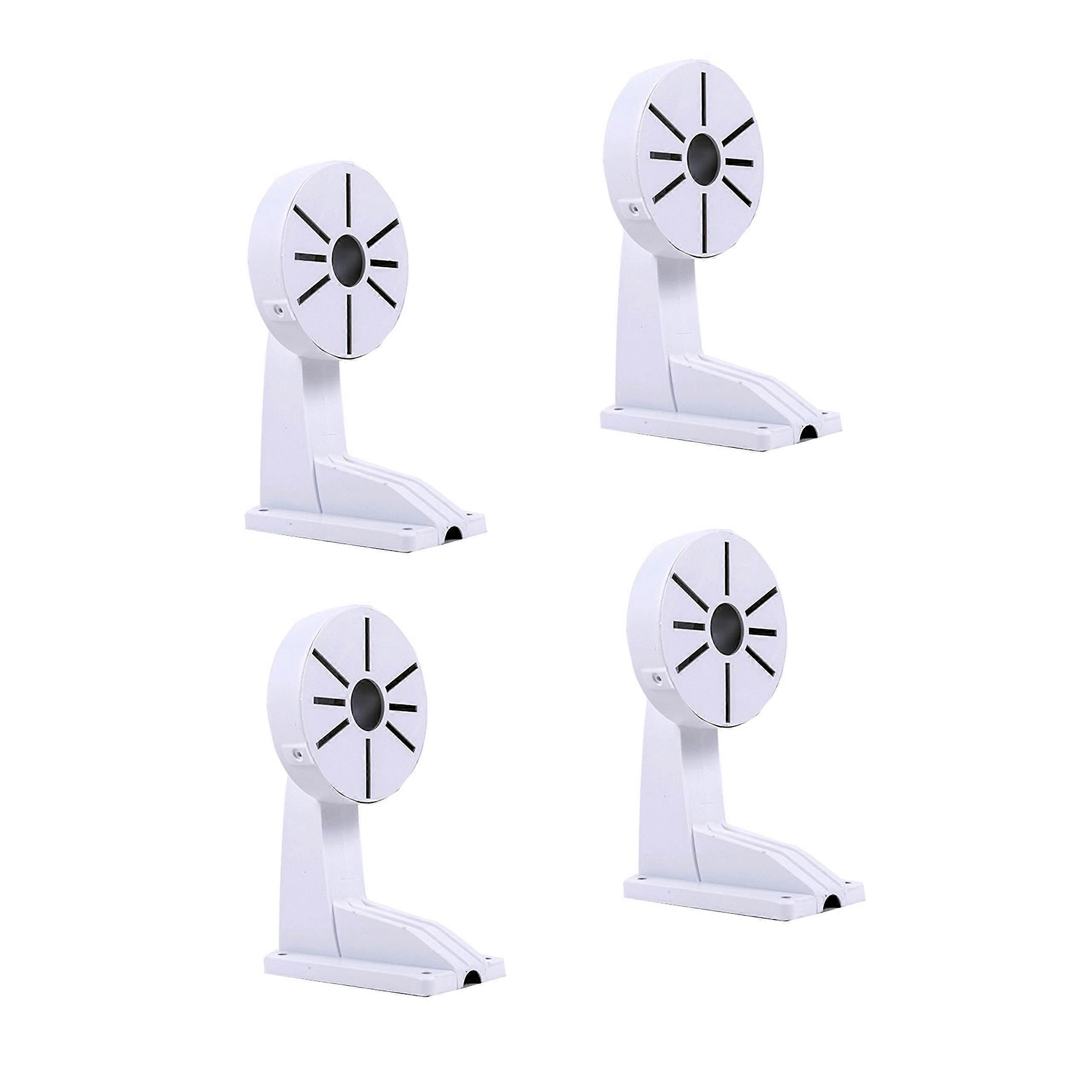 4 Pack Universal CCTV Junction Box for Dome Cameras with Hidden Wiring Wall Mount Bracket