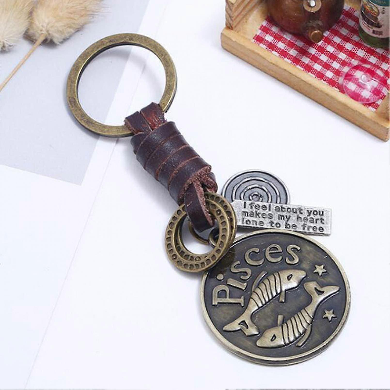 Durable Metal Constellation Keychain Key Ring for Women with Secure Key Organization