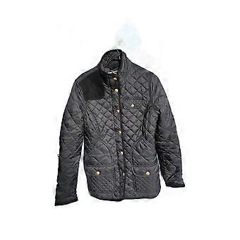Joules letvægtsjakke til dame - åndbar, vindtæt og overgangsovertøj - 100% polyester, ergonomisk pasform, sort, størrelse S