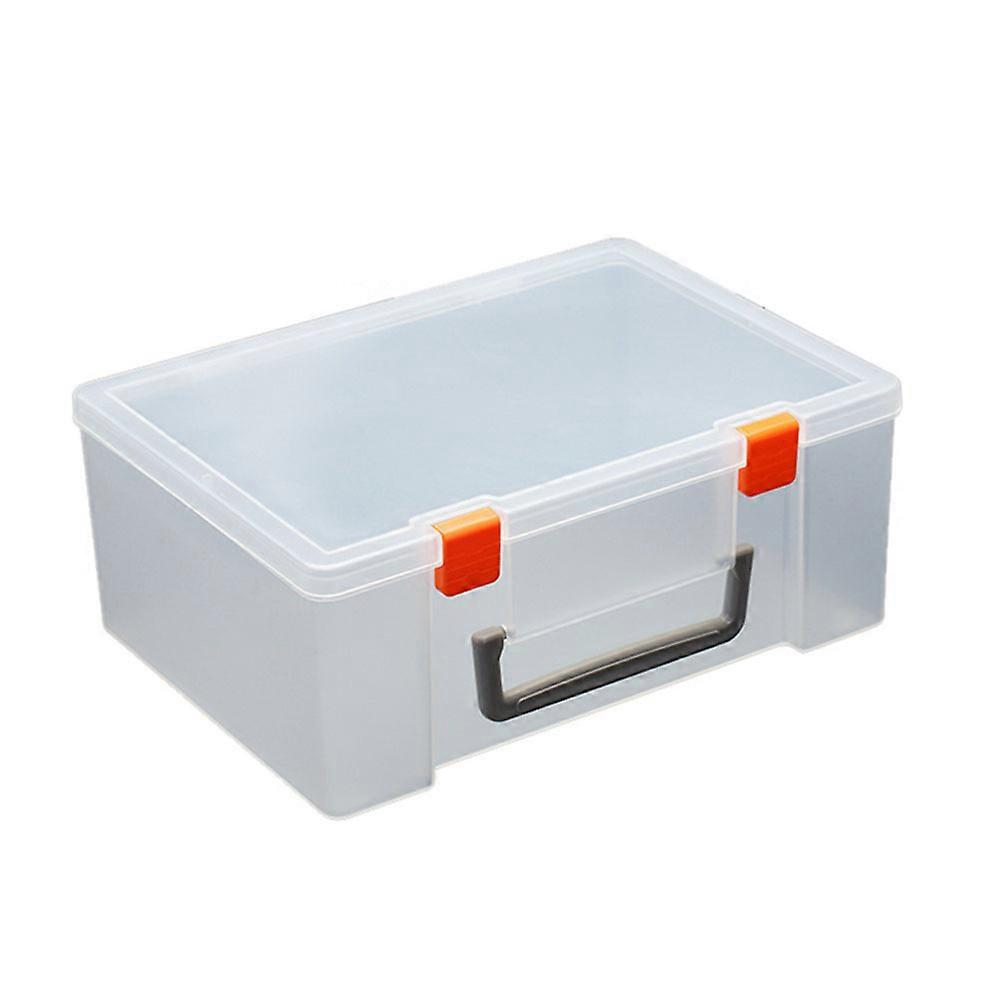 Household Storage Container for Storage with Handheld Plastic Case