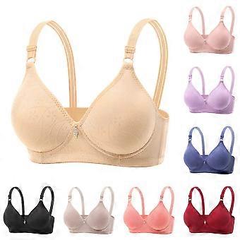 Soutien-gorge push-up, soutien-gorge sans armatures pour femme, légèrement doublé et respirant pour un maintien doux et un confort optimal au quotidien, rose fuchsia.