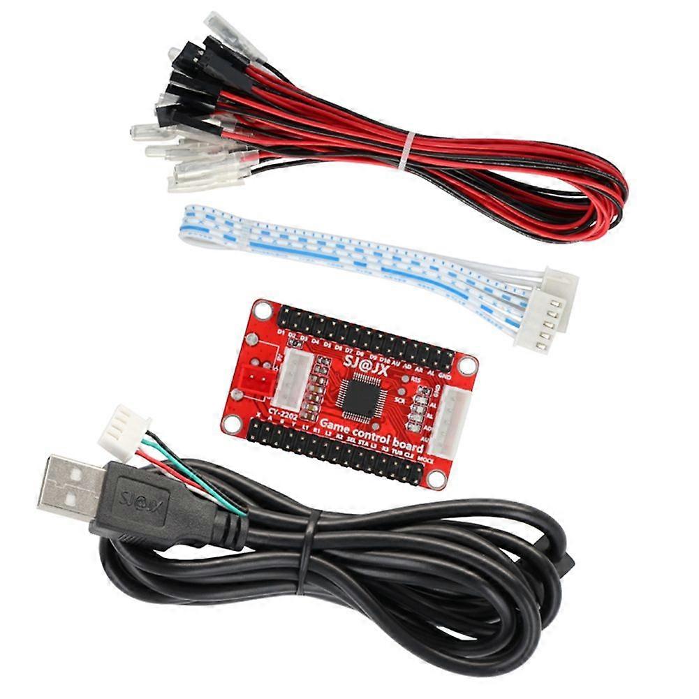 Zero Delay Arcade USB Encoder for PC PS3 Switch Raspberry Pi Nintendo Joystick Button Hitbox Controller 2.8mm