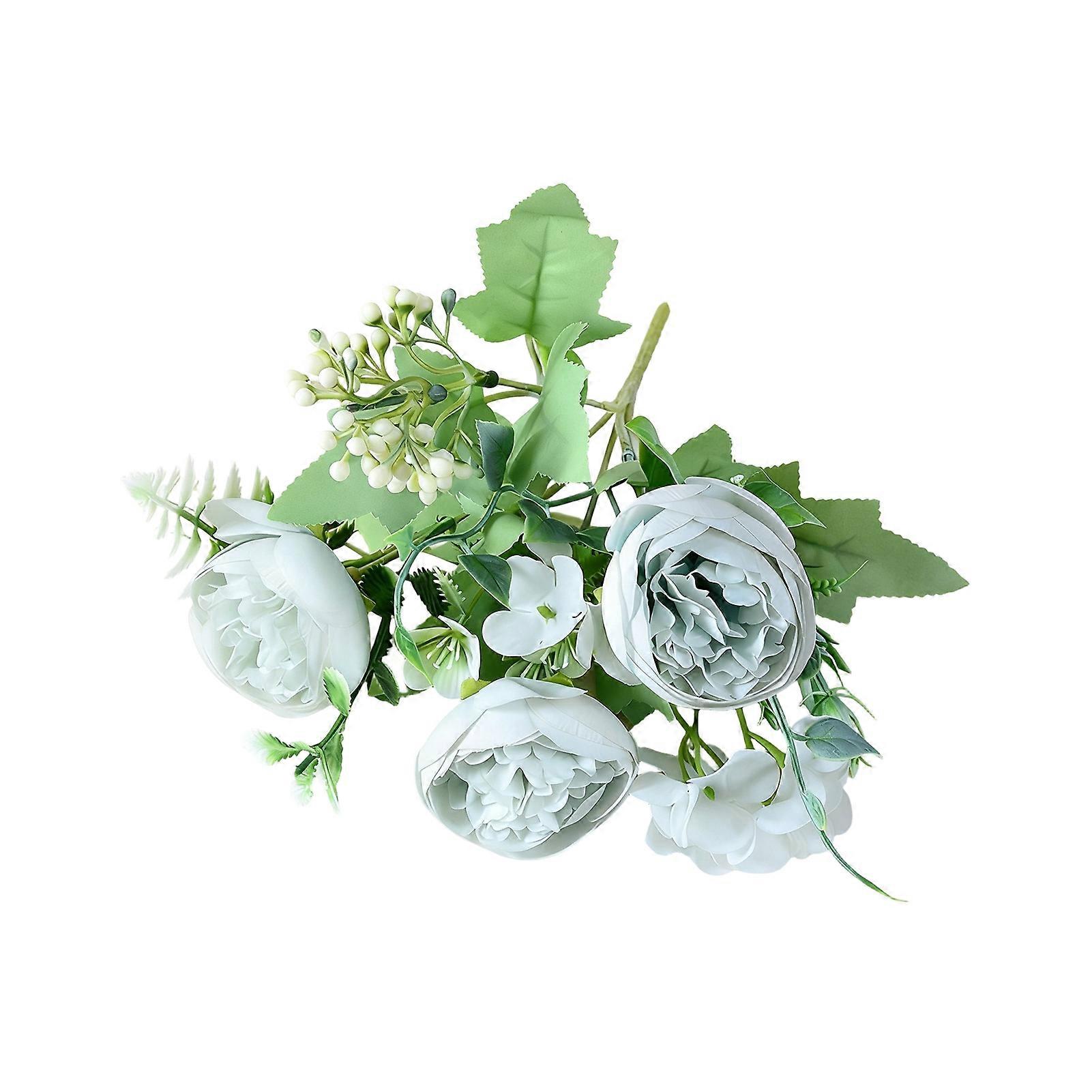 Artificial Peony Flower Bouquet Faux for Regular Use Durable Functiona