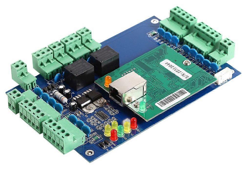 Access Control Board TCP IP Two Door Controller with Four Wiegand Reader Support