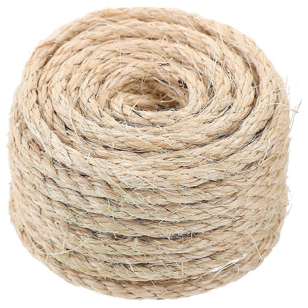 Sisal Hemp Rope for Cat Scratching Post Replacement 1 Roll