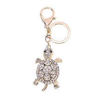 Cute Pendant Keychain Turtle Bag Charm Fashion Key Organizer Handbag Use 4.00x1.80x13.00cm 1Pcs