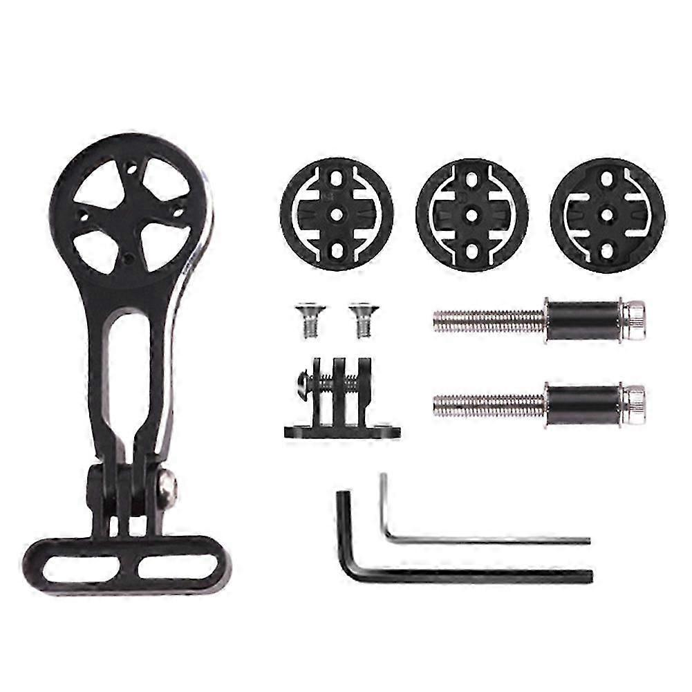 Adjustable Speedometer Extension Bracket Aluminum Alloy Bicycle Computer Holder compatible with Replacement B