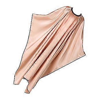 1PC Cutclothes Special Hair Cutting Apron Large Size Hairdressing Cape Waterproof Haircut Cape for Barber Shop Salon Use(Golden)