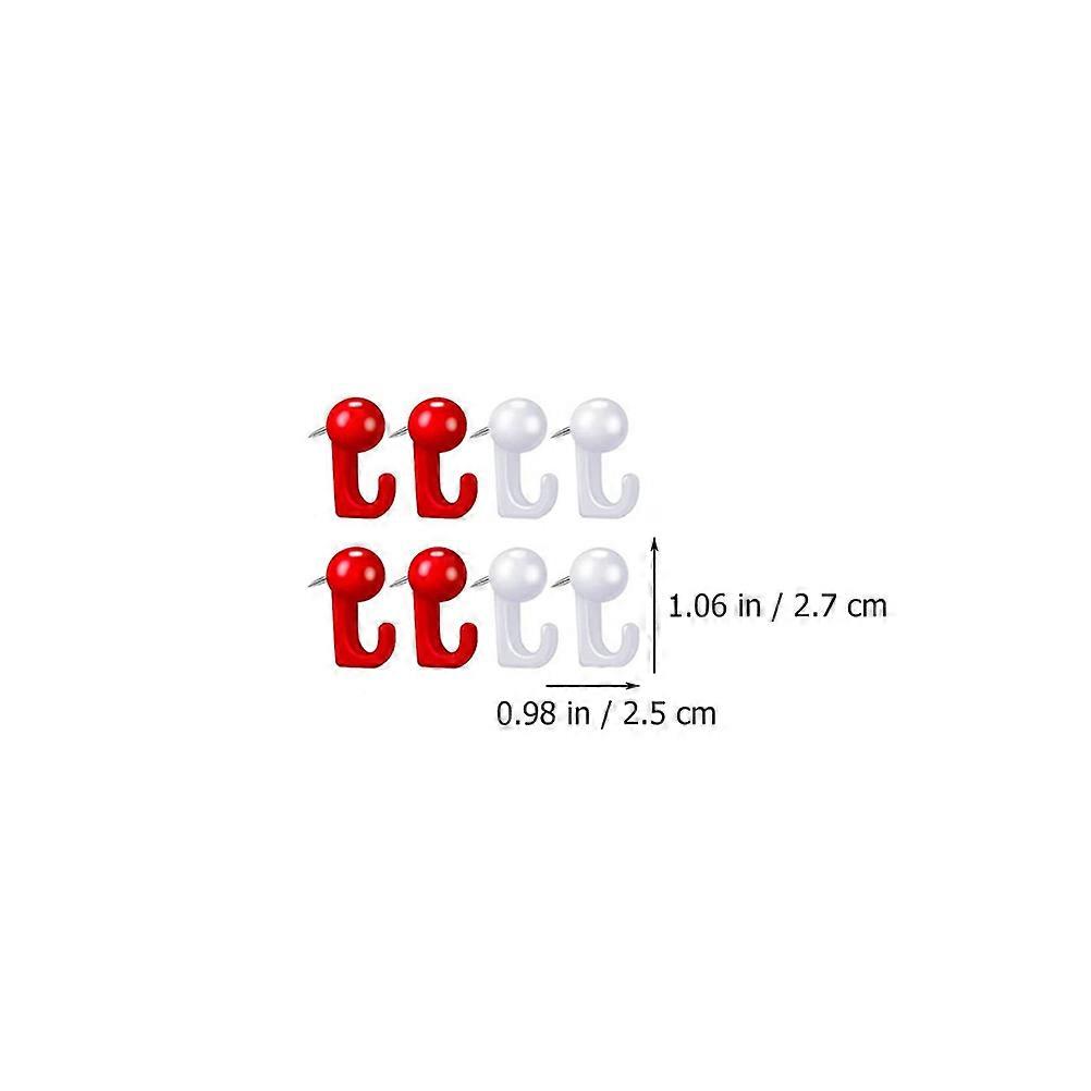 Thumbtacks Multi-Function Pushpins for Storage 50Pcs Assorted Color ABS