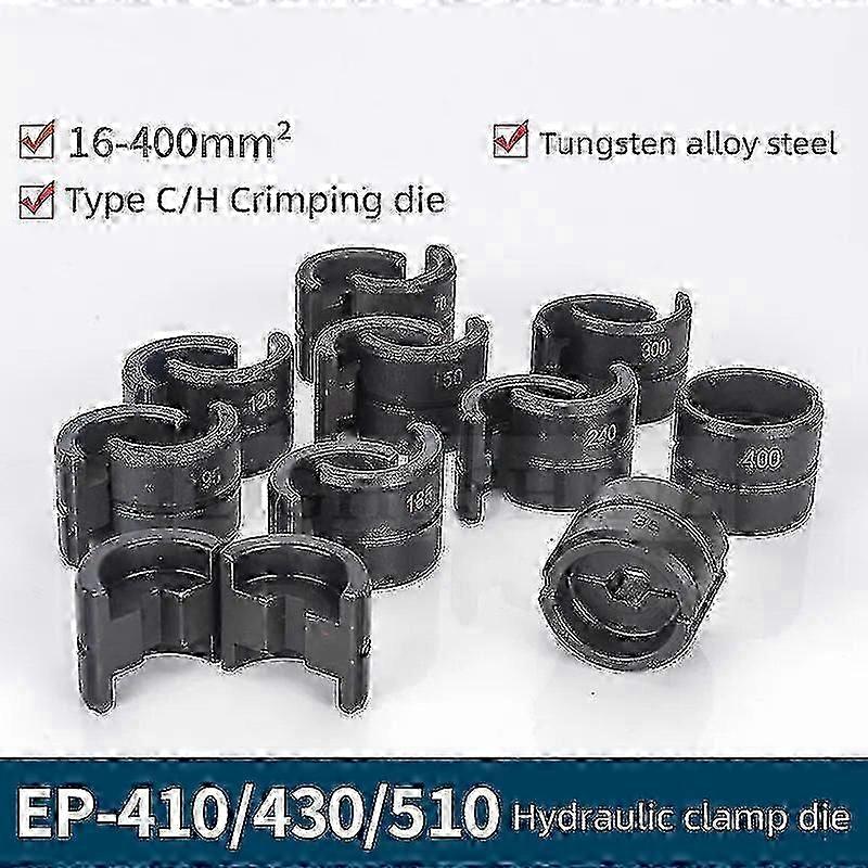 Hydraulic crimping pliers compatible with EC-400 die module