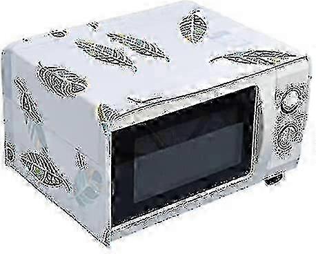 Microwave/multi-function Oven Dust Proof Cover Grease Cover With Pocket Kitchen Protector(feather Pattern)(bejoey)