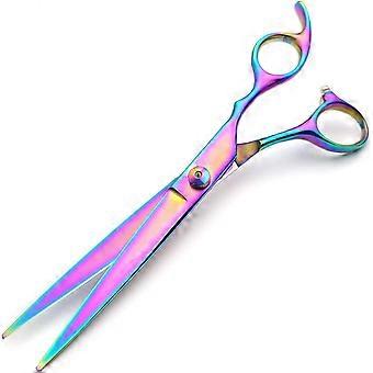 1 stuk kappersschaar, kappersschaar, salonkappersschaar, professionele kappersschaar in kleurrijk, voor beginnende kapper studen
