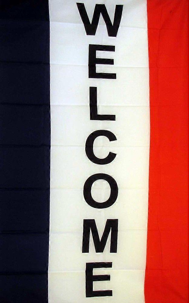 WELCOME VERTICAL FLAG FFGG-3054