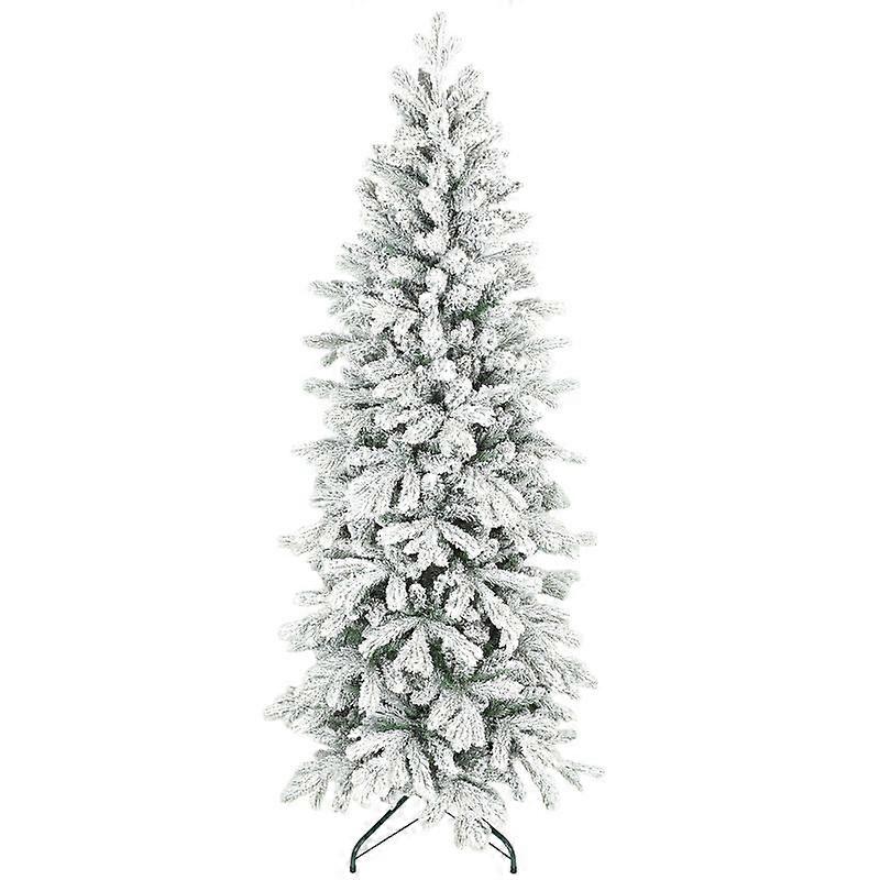 6ft Flocked Artificial Christmas Tree