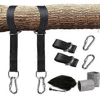 Albero Swing Cinghie Swing Accessorio, 1 Paio di Swing Attachment Cinghie Amaca con 2
